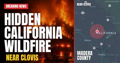 California wildfire reported in Madera County
