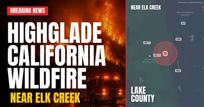 California wildfire reported in Lake County