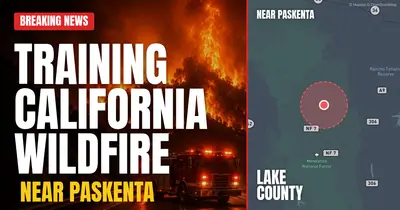 California wildfire reported in Lake County