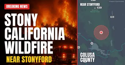 California wildfire reported in Colusa County