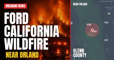 California wildfire reported in Glenn County