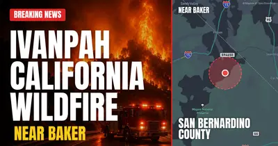 California wildfire reported in San Bernardino County