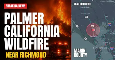 California wildfire reported in Marin County
