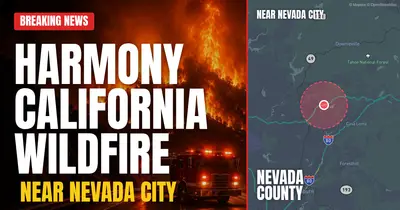 California wildfire reported in Nevada County