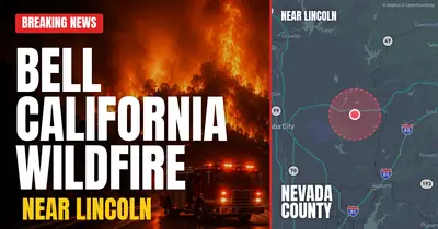 California wildfire reported in Nevada County