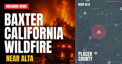 California wildfire reported in Placer County