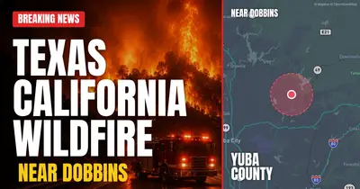 California wildfire reported in Yuba County
