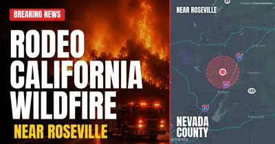 California wildfire reported in Nevada County