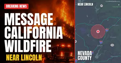 California wildfire reported in Nevada County