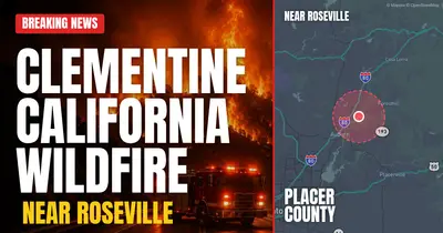 California wildfire reported in Placer County