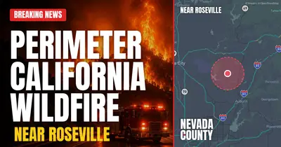 California wildfire reported in Nevada County