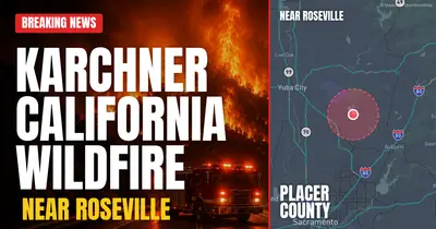 California wildfire reported in Placer County