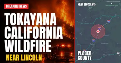 California wildfire reported in Placer County