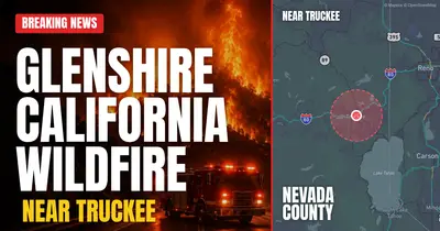 California wildfire reported in Nevada County