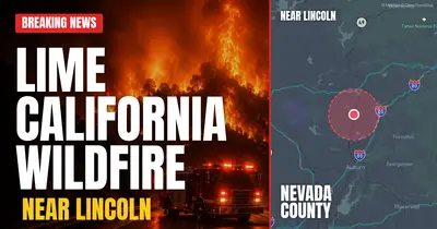 California wildfire reported in Nevada County