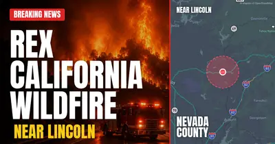 California wildfire reported in Nevada County