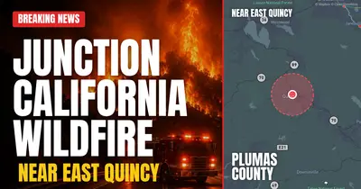 California wildfire reported in Plumas County