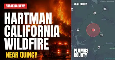California wildfire reported in Plumas County
