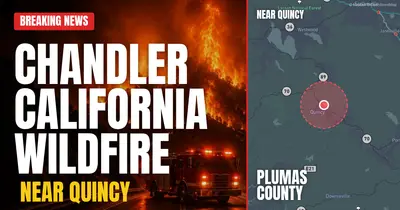 California wildfire reported in Plumas County