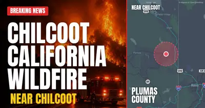 California wildfire reported in Plumas County
