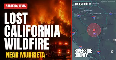 California wildfire reported in Riverside County