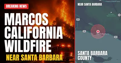 California wildfire reported in Santa Barbara County