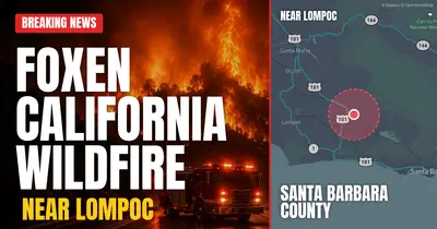 California wildfire reported in Santa Barbara County