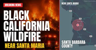 California wildfire reported in Santa Barbara County