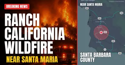 California wildfire reported in Santa Barbara County