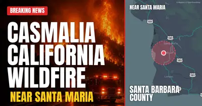 California wildfire reported in Santa Barbara County