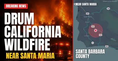 California wildfire reported in Santa Barbara County