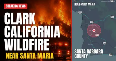 California wildfire reported in Santa Barbara County