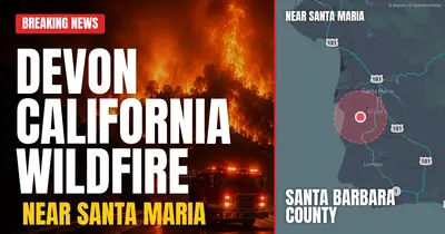 California wildfire reported in Santa Barbara County