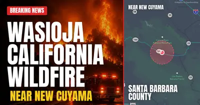 California wildfire reported in Santa Barbara County