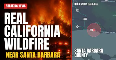 California wildfire reported in Santa Barbara County