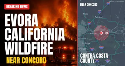 California wildfire reported in Contra Costa County
