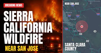 California wildfire reported in Santa Clara County