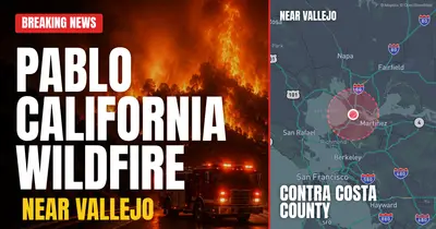 California wildfire reported in Contra Costa County