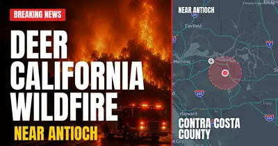 California wildfire reported in Contra Costa County