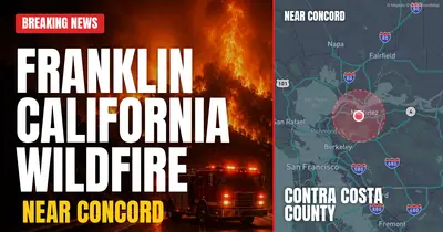 California wildfire reported in Contra Costa County