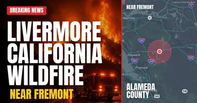 California wildfire reported in Alameda County