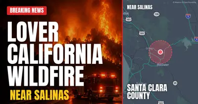 California wildfire reported in Santa Clara County