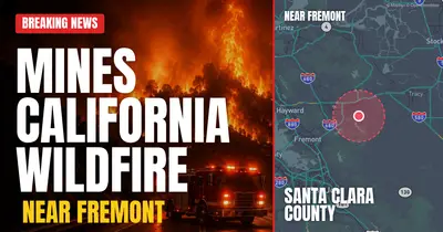 California wildfire reported in Santa Clara County