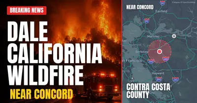 California wildfire reported in Contra Costa County