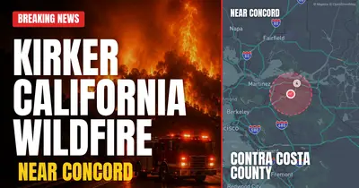 California wildfire reported in Contra Costa County