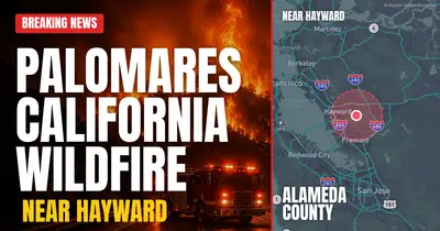 California wildfire reported in Alameda County