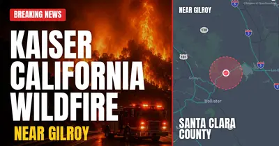 California wildfire reported in Santa Clara County