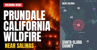 California wildfire reported in Santa Clara County