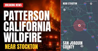 California wildfire reported in San Joaquin County
