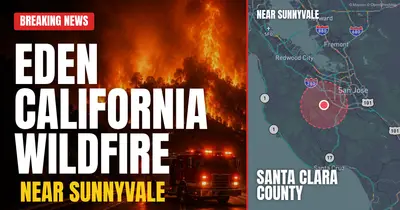 California wildfire reported in Santa Clara County